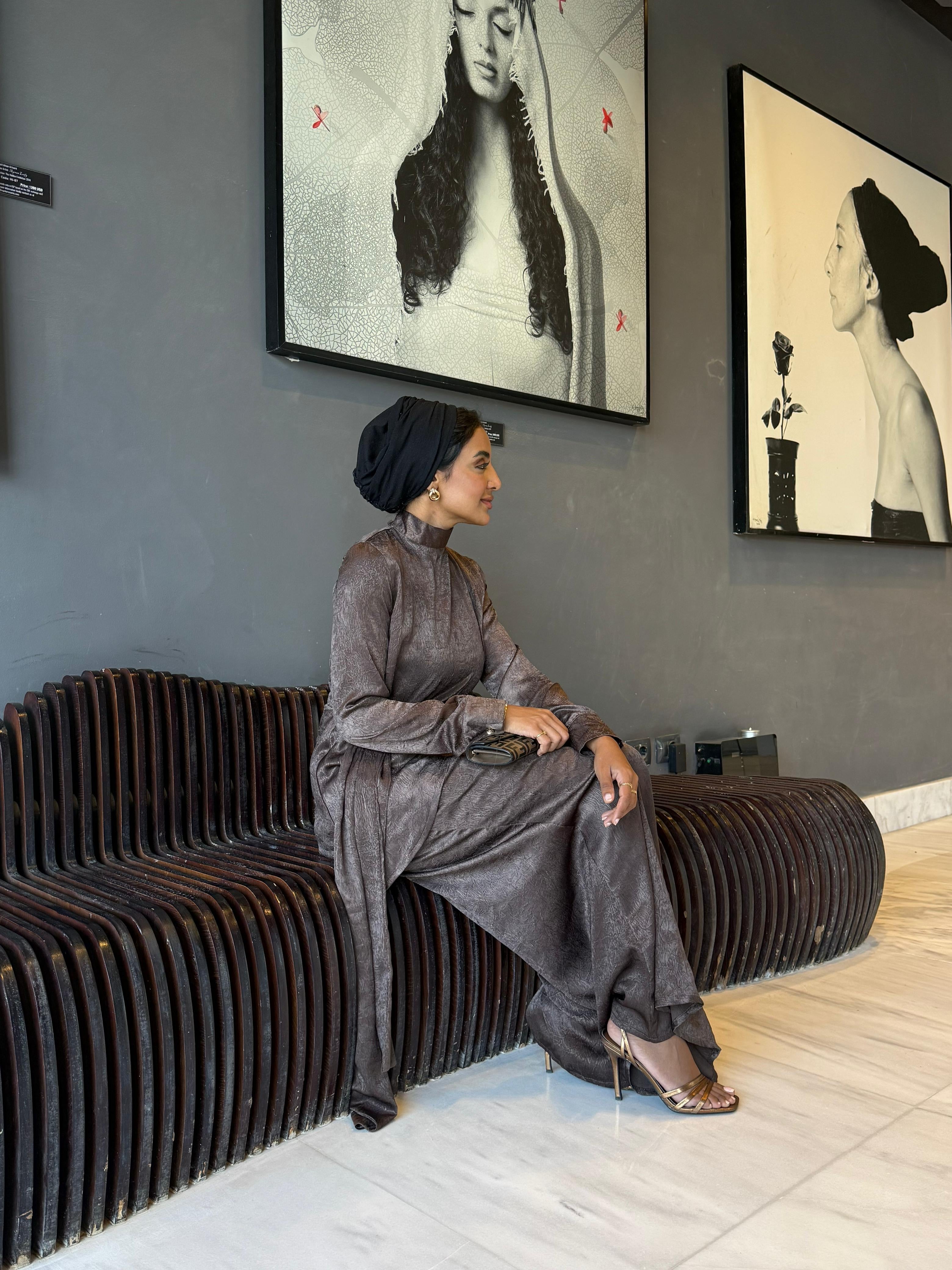 The Signature Drawstring Set in Dark Brown – Fect