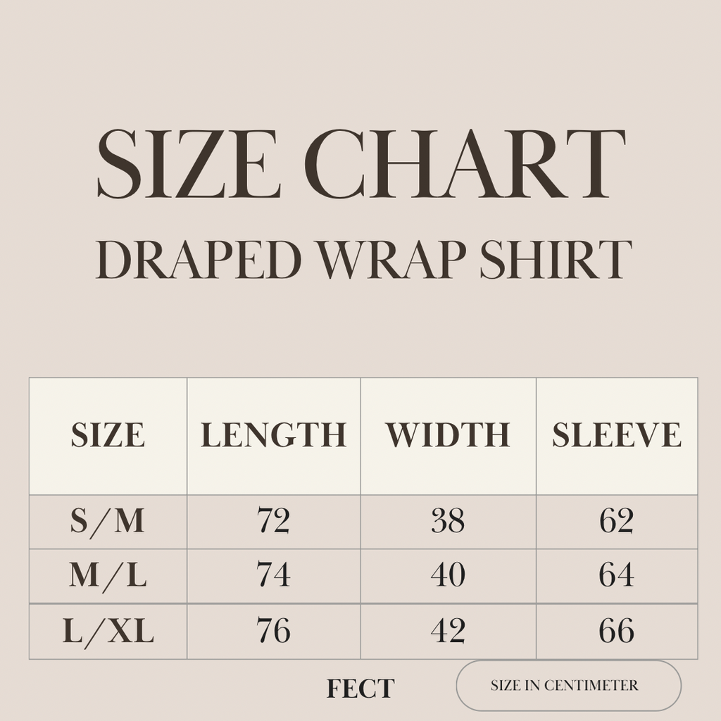 Draped Wrap Shirt